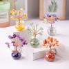 1Pcs Natural Crystal Tree Feng Shui Mini Tree New Artificial Bonsai