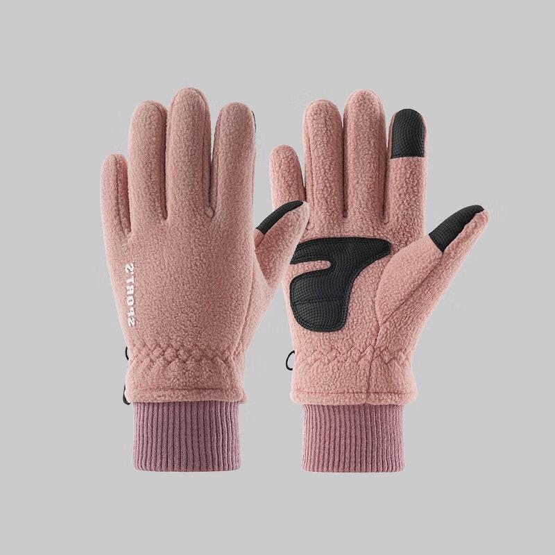 Fleece-Lined Winter Outdoor Gloves