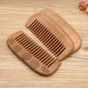 Camphor Wood Hair Comb - Solid Carved Design, Portable for Men & Women, Smooth Massage for Scalp, Free Engraving Available.