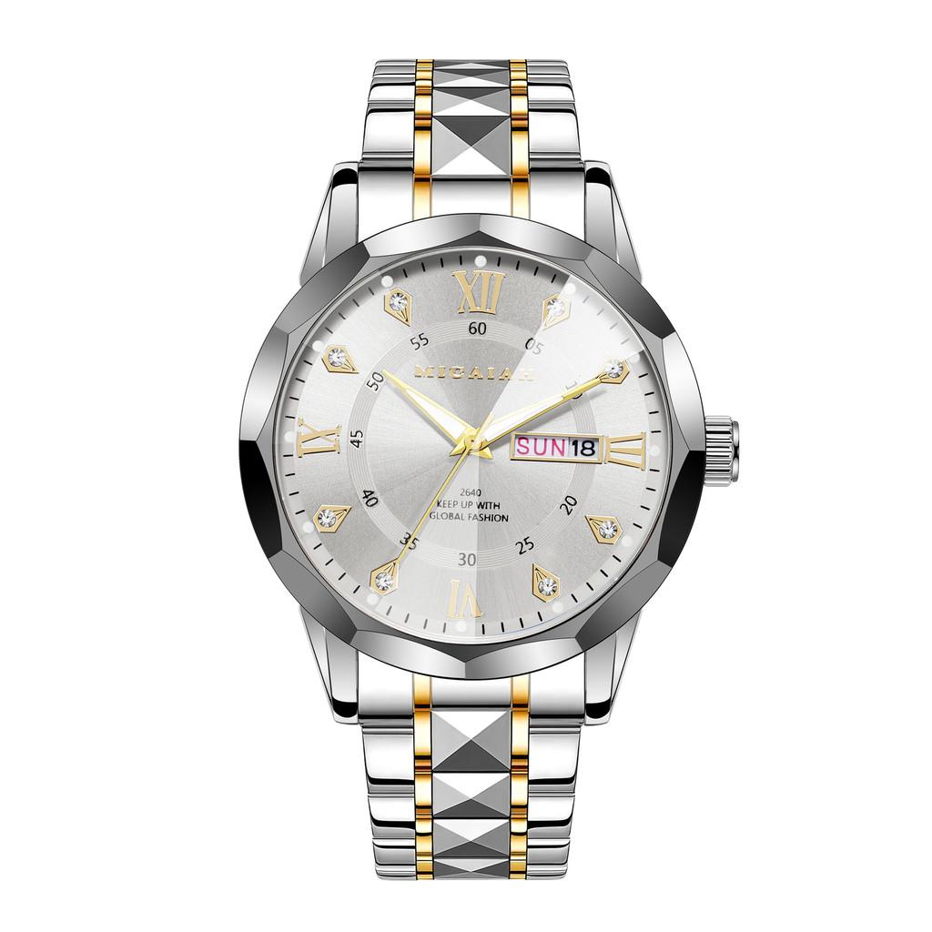 

Mens Business Quartz Watch With Luminous Hands For Office And Teenagers белый