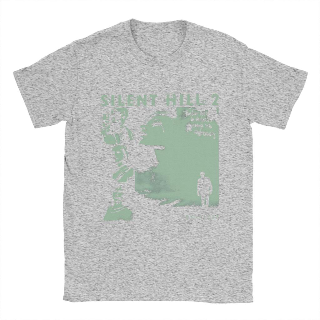 Harajuku T Shirt Silent Hill II Sunderland Cotton T Shirts Fashion Tshirt for Unisexs Summer Y2K Classic Short Sleeve Clothing