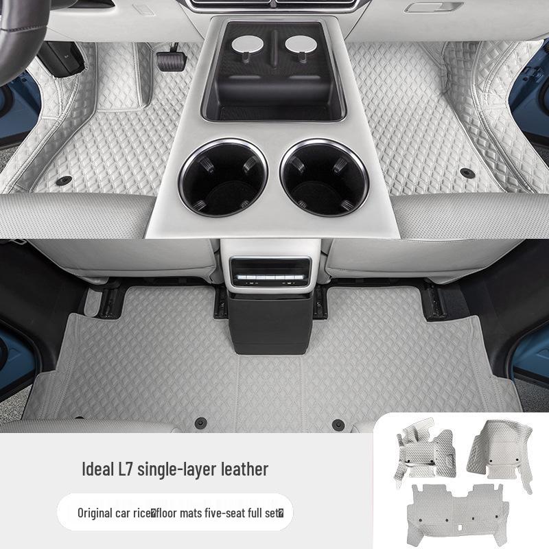 Ideal L7 Bagaj Paspası: Araba İçi için Tam Çevre Arka Bagaj Paspası, Orijinal Araba Rengine Uygun