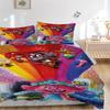 Trolls World Tour Print 3Pcs Bedding Setduvet Cover With 2 Bedropillowcase Home Birthday Gift