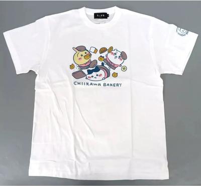 Chiikawa & Hachiware & Usagi T-Shirt Weiß XL Chiikawa Bäckerei 77x58x54cm (2024)