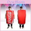 Disfraz de Cosplay de Coca-Cola Único Para Diversión de Halloween Ideal Para Actuaciones Escénicas y Fiestas