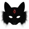 Funny Cat Face Masks Cosplay Half Face Mask Fancy Halloween Masquerade Mask  Theater