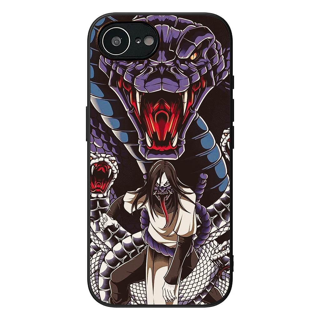 For Samsung Galaxy A25 A37 A57 A12 A14 A50 A51 A70 A71 A72 A21S A04 Note 20 9 8 10 Case Orochimaru Narutos Itachi Uchiha Uchiha