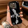 Vintage Singer Lana Del Rey Phone Case For iPhone 17,16,15,14,13,12,11 Plus Pro Max Colored Silver Phone Case