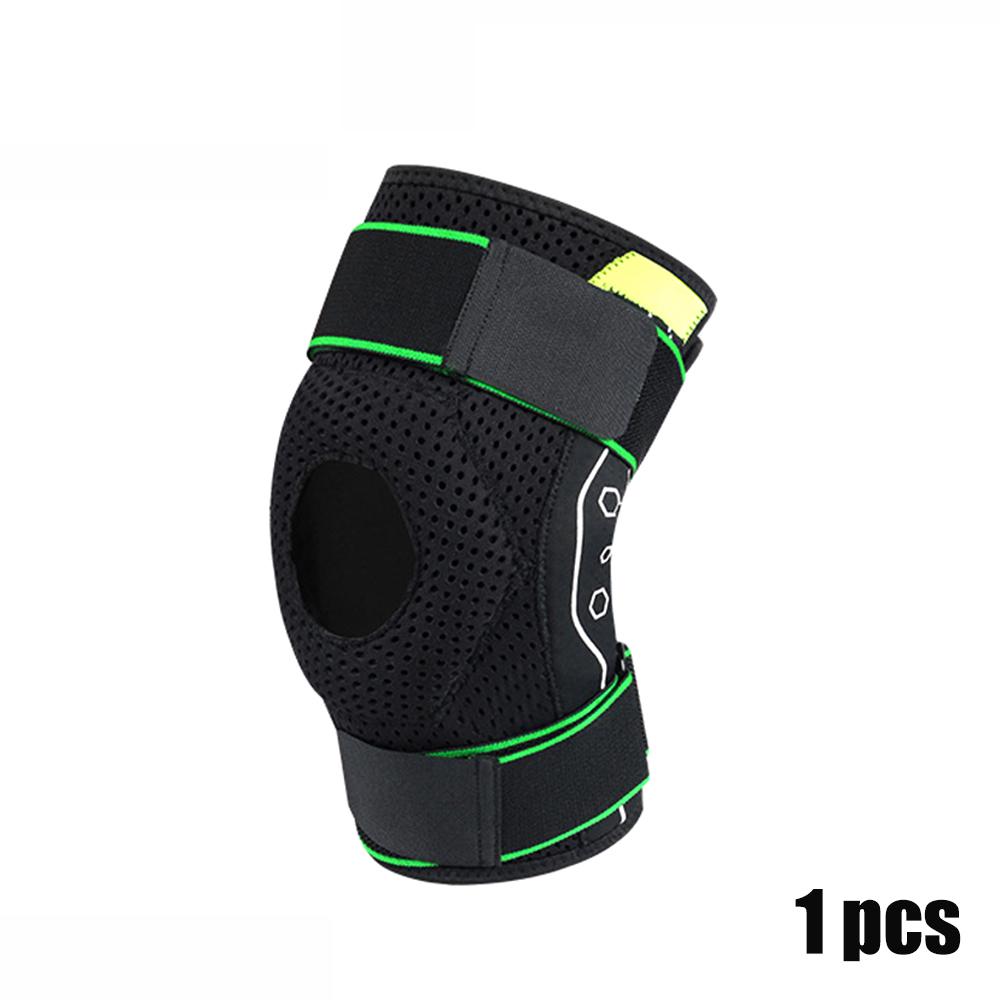 

1 шт., наколенник, регулируемый дышащий стабилизатор колена, наколенник с защитой коленной чашечки, ортопедический бандаж