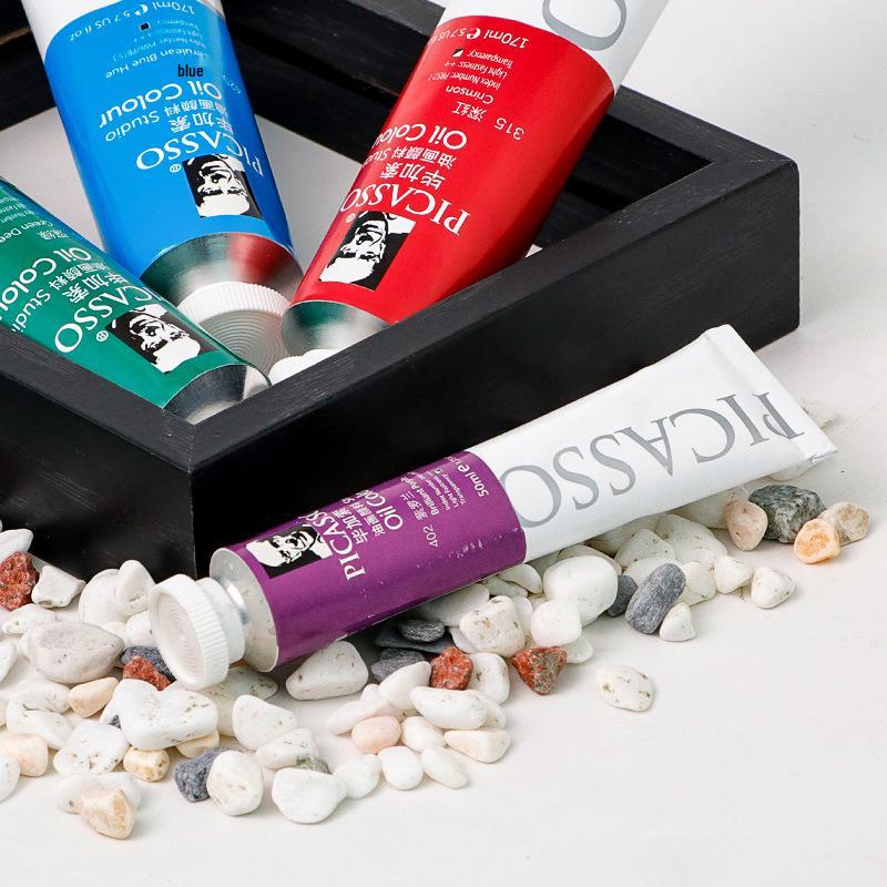 Phoenix Art Supplies Picasso Oil Paints 50-170ML, Painting Frames, Materials & Palette for Coloring