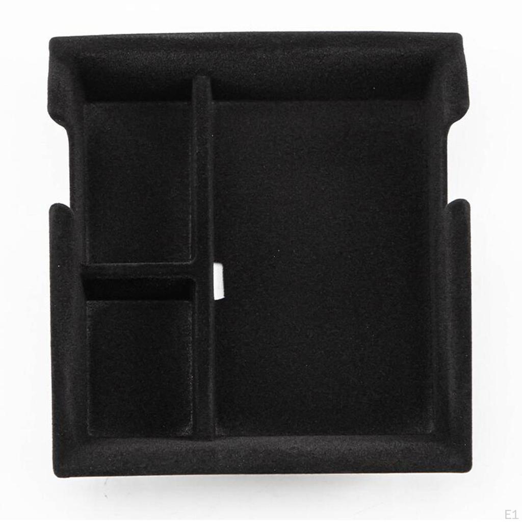 Auto Center Console Armrest Storage Box 3 Slots Replacement Organizer Professional Keep Organized