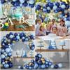 72Pcs Blue Balloon Garland Arch Welcome Baby Shower Valentines Day Birthday Party Wedding Decorations