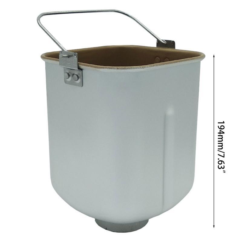 Square Bread Machine Liner Mixing Bread Bucket Bread Pan for Bread Machine