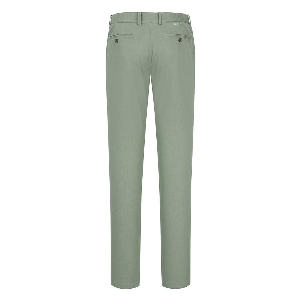 FERRAROMILANO European Import Garment Washed Pants Khaki (Am0Esl15126)