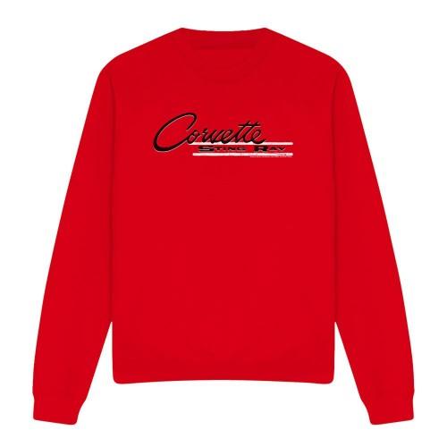 Chevrolet Unisex Adult Stingray Retro Sweatshirt