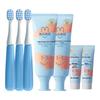 Rabbit Head Mother Low Fluoride Baby Toothpaste & Toothbrush Set