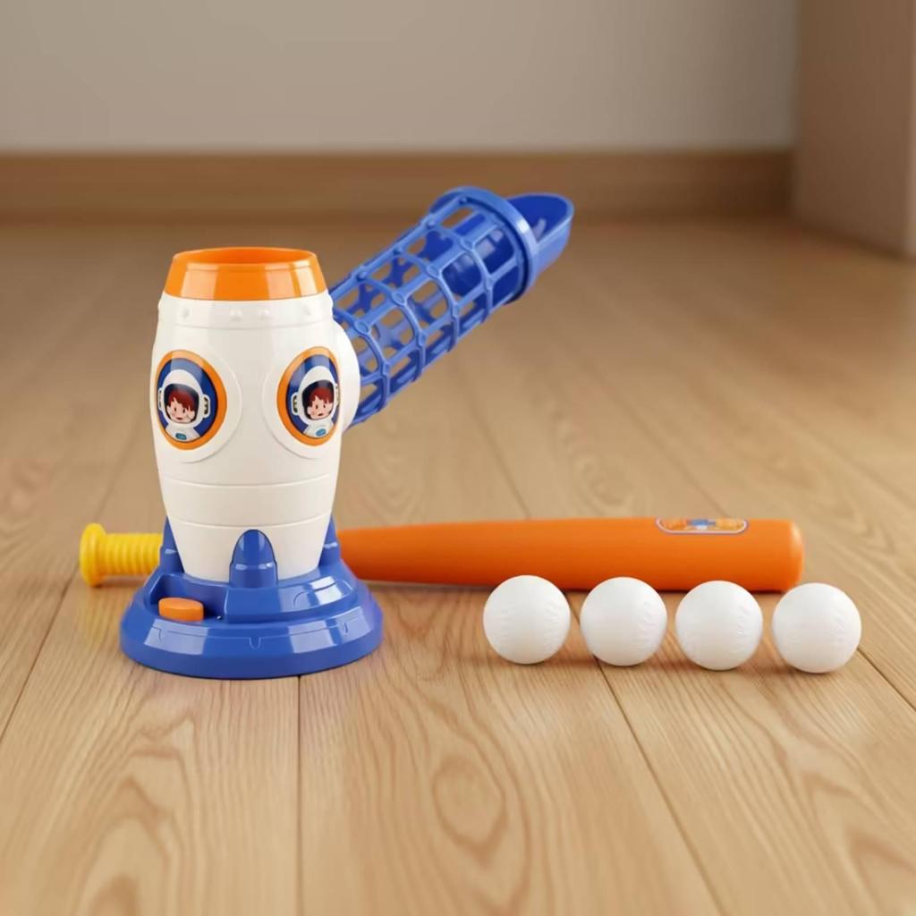 Baseball Launcher Outdoor Training Toy Automatic for Backyard, Playroom