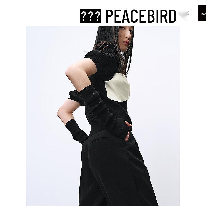 Taipingniao Women's V-Neck Bow Pullover Knit Sweater