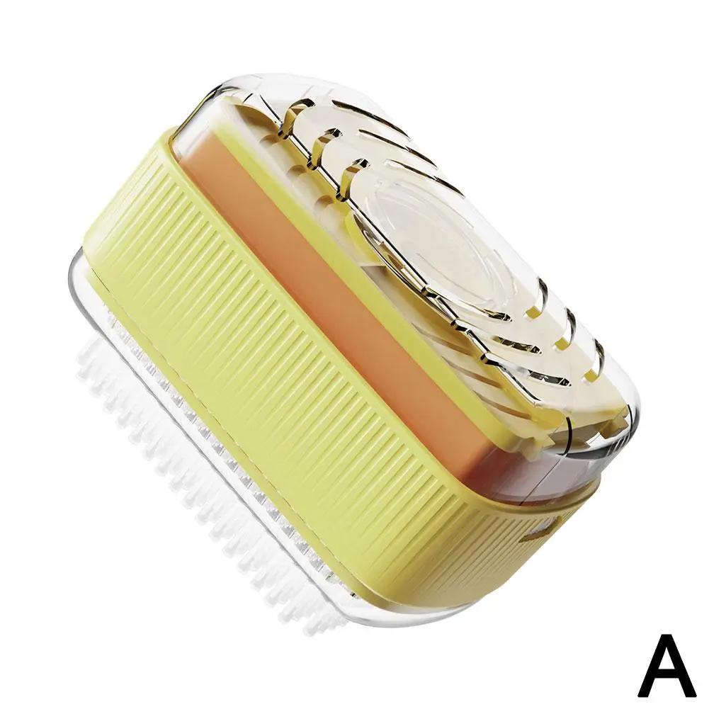 

Многофункциональная коробка для мыла, удобная коробка для стирки, сливной ролик для мыла, коробка для мыльных щеток с местом для хранения Z5Y5 жёлтый