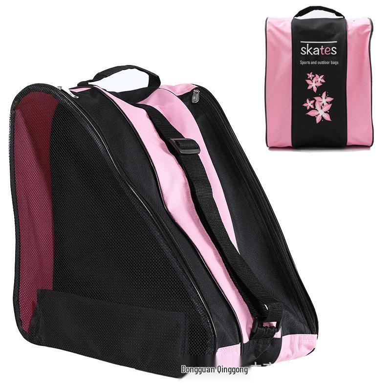 Professional Skating Bag for Kids & Adults - Inline Skates Ice Skates Storage, Breathable, Single Shoulder Design
