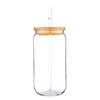16oz PET Plastic Cups Equipped With Replaceable Colored Lid And Straw Can Hold Soda Juice Drinks Milks High Quality Cups