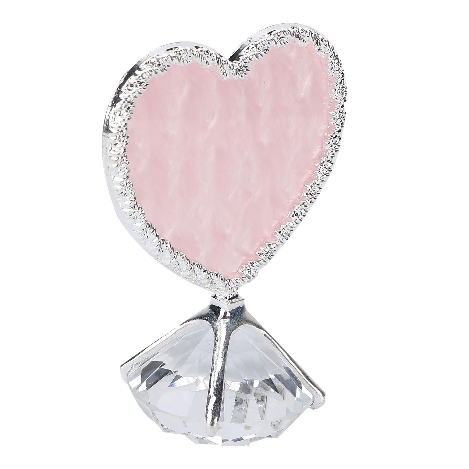 

Resin Nail Art Palette Home Salon Portable Nail Tip Gel Polish Color Display StandPink Bottom