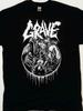 New GRAVE T-Shirt Grindestroy Gift Fans Black Unisex S-234XL E020