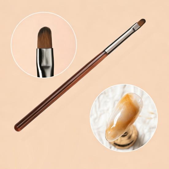 9Pcs/Set Nail Art Brushes Professional Multi-purpose Women Design Painting Brushes DIY Manicure Art Nail Extension Gel Builder Brush Pen