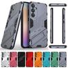 Hard Armor Case For Samsung Galaxy A05 A05S A13 A14 A15 A23 A24 A25 A33 A34 A35 A52 A53 A54 A55 A73 S23 FE S24 Thin Stand Cover