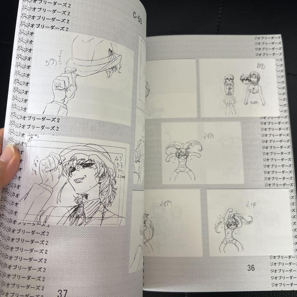 [USED] Geobreeders 2 Original Artwork Collection Rare Retro Doujinshi