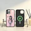 Lovely Santoro G-Gorjuss Series Phone Case For iPhone17,16,15,14,13,12,11 Plus,Pro Max Magnetic For Magsafe Wireless Charging