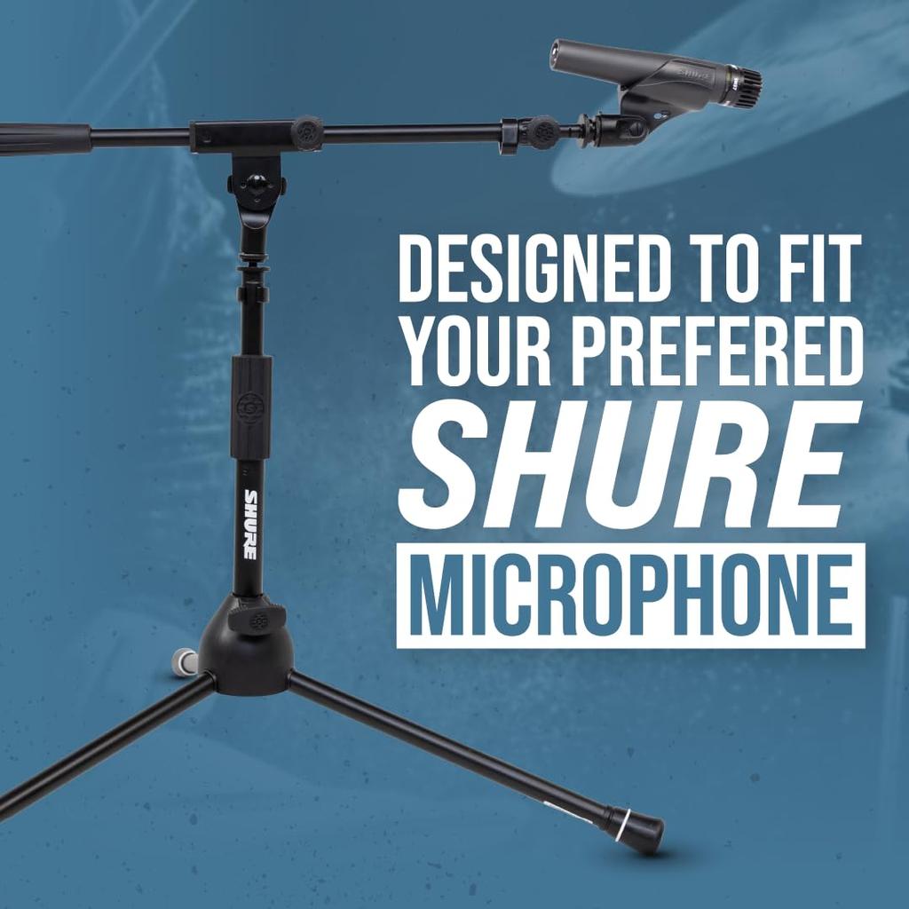 Shure by Gator Microphone Short Boom Tripod Stand, Type, SH-TRIPODSTANDLP []