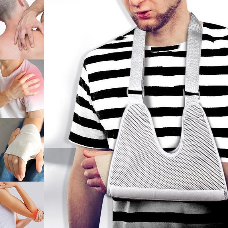 Arm Sling Adjustable Lightweight Comfortable Shoulder Immobilizer Breathable Shoulder Support For Injured Arm Shoulder Elbow