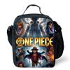 Insulated One Piece Anime Lunch Bag, Lightweight Durable Cooler Bag for Boys and Girls Age 6-10, Thermal Bag for School Camping