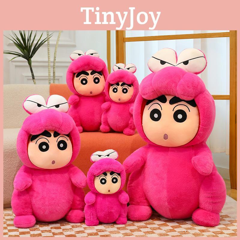 Crayon Shinchan Plush Crocodile Backpack With Soft Short Plush For Kids Birthday Gift