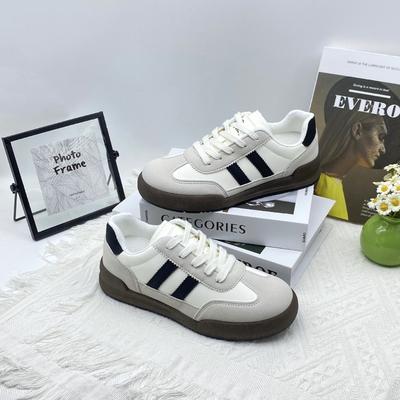 Chaussures polyvalentes rétro pour femmes, nouvelles chaussures printemps et automne, chaussures pour femmes, chaussures de sport décontractées pour filles, chaussures de skateboard