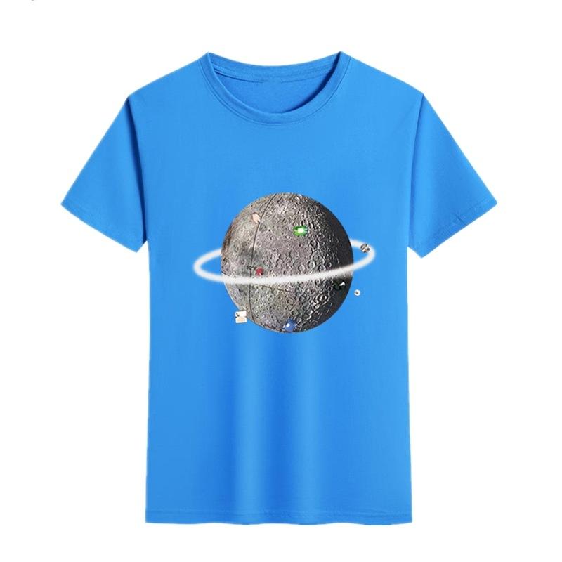 

Літня чоловіча та жіноча футболка з короткими рукавами, тонкий виріз, круглий виріз, трендова футболка для пар, великі ярди, вільні топи, нижня сорочка XXL