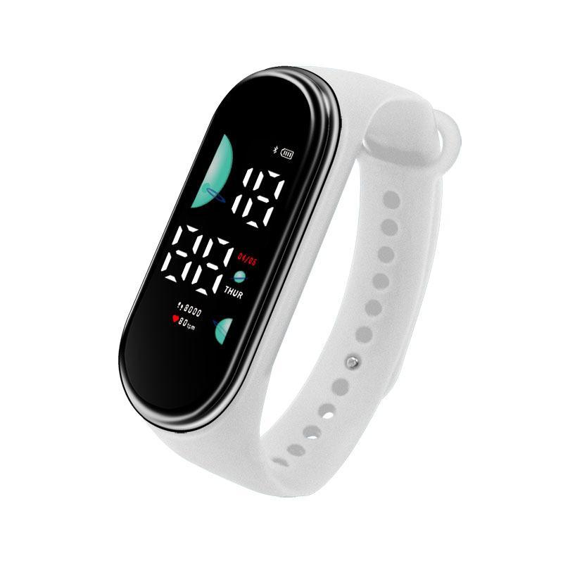 Motion Sports Watch For Electronic Led Digital Wristwatch Fashion Casual Simple Silicone Touch Waterproof Clock