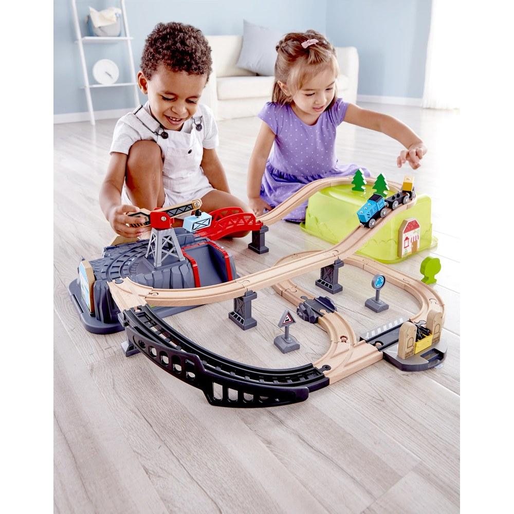 Hape Toy Storage Box Rail Set E3764 for Ages 3 and Up