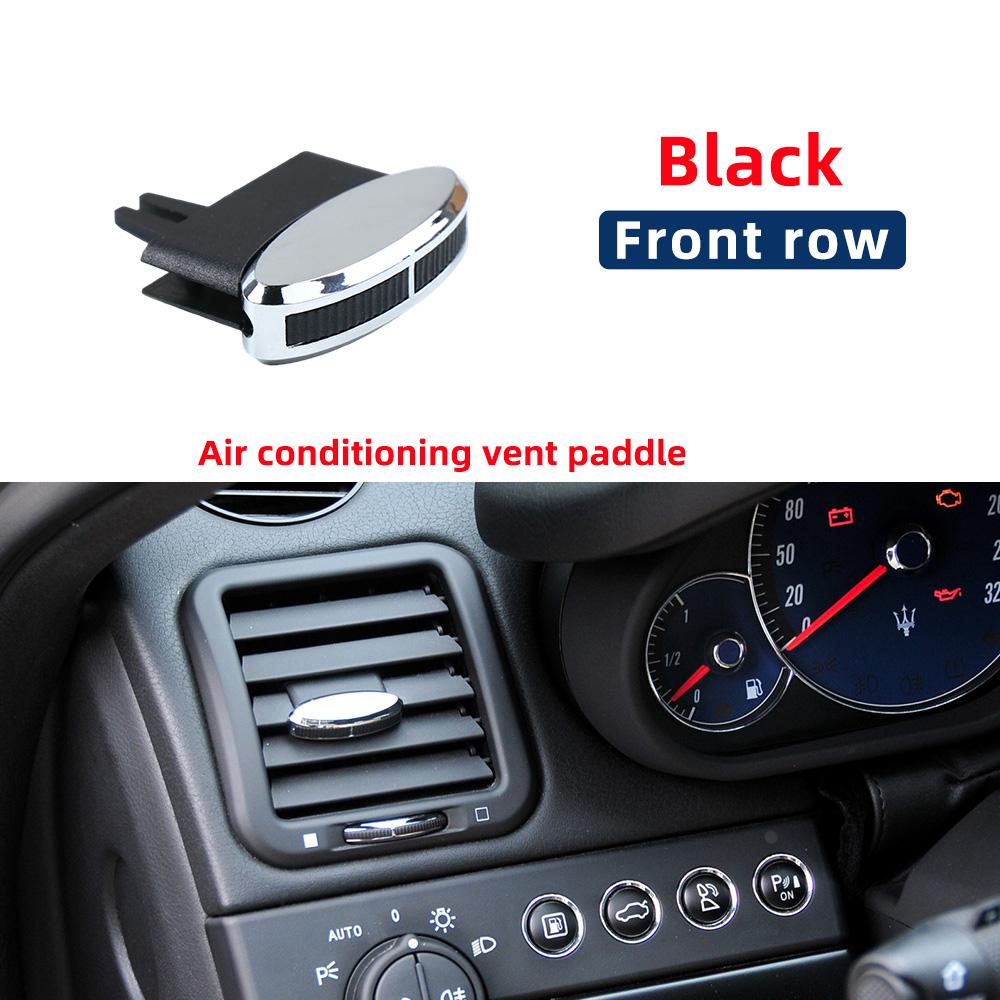 For Maserati GranCabrio GranTurismo 2007-2020 Car Front Air Conditioning Vent Paddle AC Vent Grille Outlet Tab Clip 66527400 чёрный