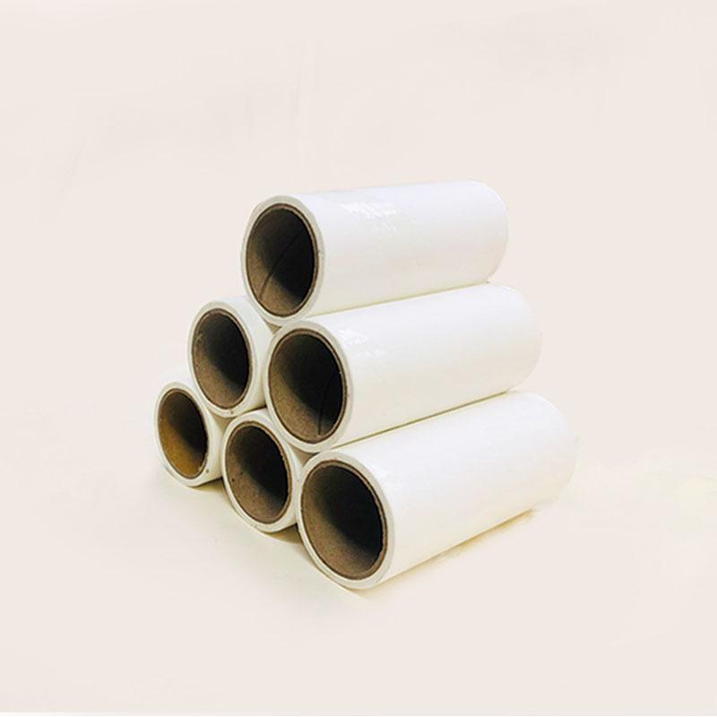 

Липкий ролик для удаления ворса с диагональной перфорацией - 10 см, отрывной фетр, средство для удаления пыли и ворса с одежды. 10cm