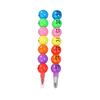 Creative Tanghulu Crayons: Cute Bead Expression No-Sharpen Pencils for Kids' Doodling & Drawing