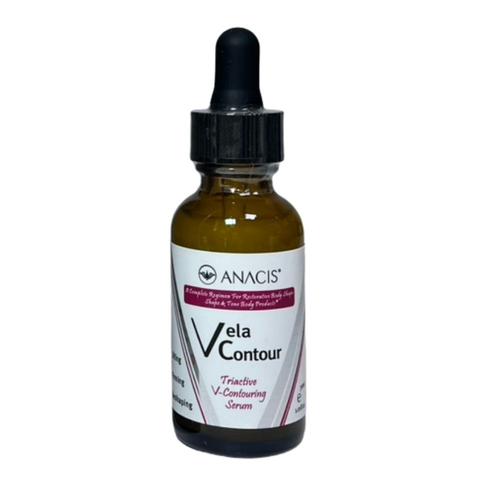 ANACIS Vela Contour V Contouring Serum 30ml - Targeted Double Chin, Neck & Jowl Firming Serum with 5% Pepha-Tight & 1% Acetyl Hexapeptide-8