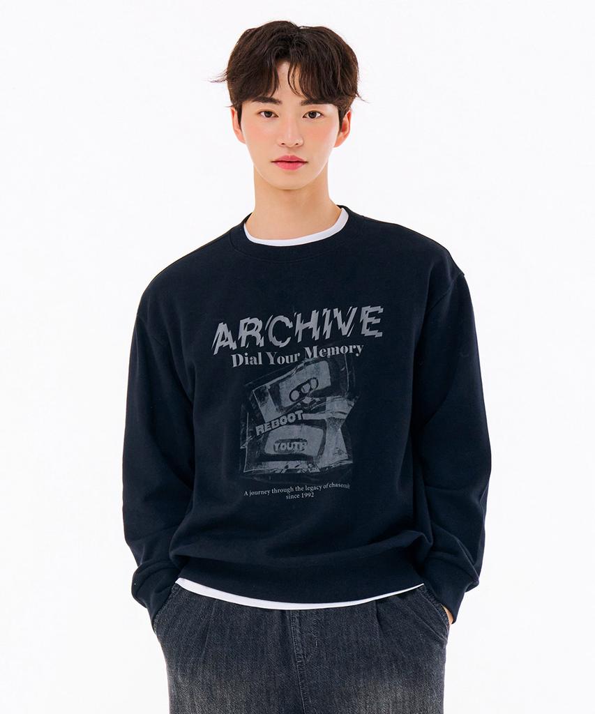 CHASECULT Men'S Retro Graphic Sweatshirt-Fark5118B04