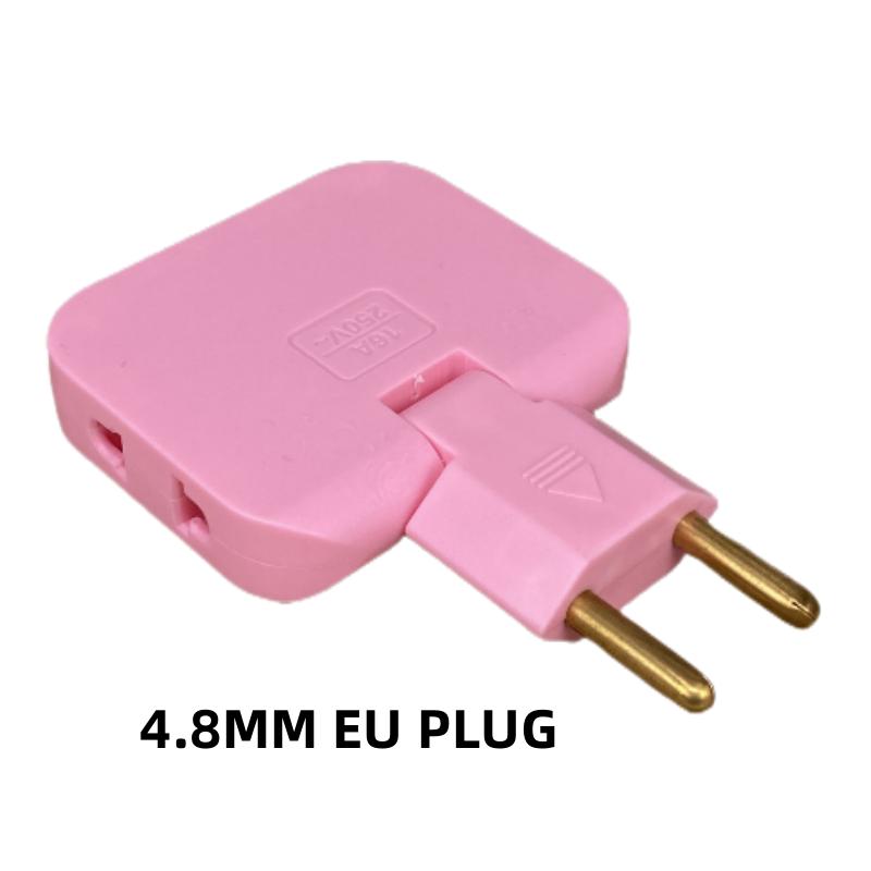 EU Power Plug Adapter Foldable Travel Aadapters Power Converter Socket Portable Charging Lightweight Electrical Sockets Outlet