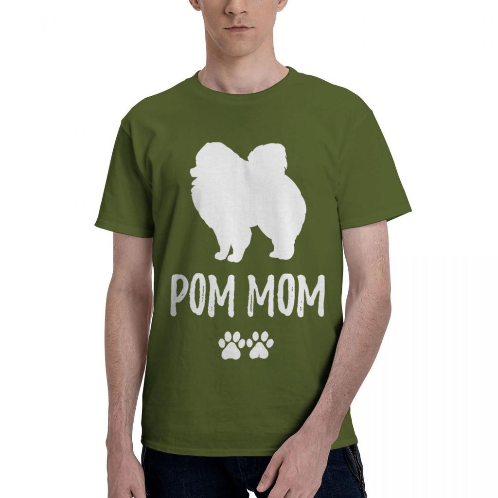 Pom Pomeranian 100 Cotton Casual Breathable Confortable TShirt Funny TShirt For Men Graphic Tee