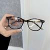 Square Anti Blue Light Glasses Fashion Retro Classic Women Men Computer Gaming Eye Protection Plain Spectacles