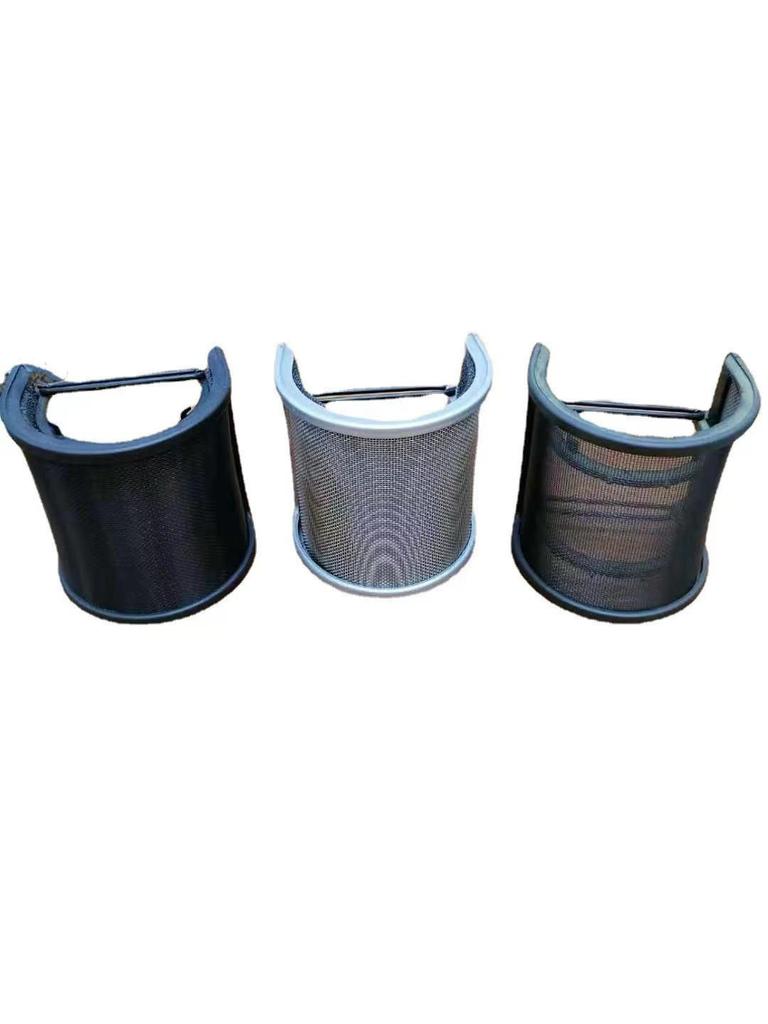 U-Shaped Net Windscreen Pop Filter for Recording Microphones