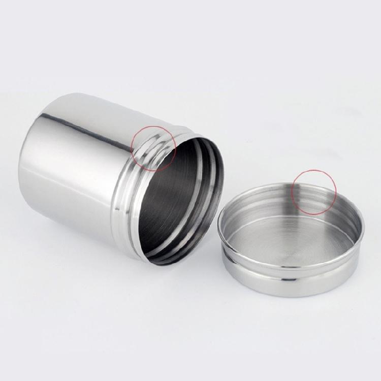 Travel Friendly Nonrust Steel Food Canister Airtight Seal Design For Coffee Teas Cereals Outdoor Campings