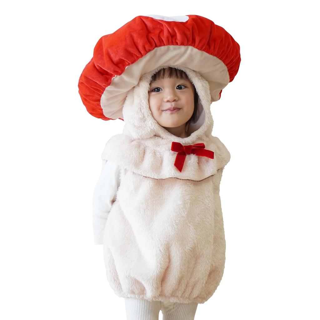 Clearstone Marshmallow Baby Cosplay Halloween Pilz 80cm Rot